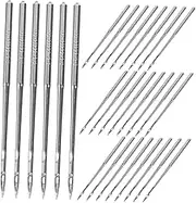 BELLIFFY Metal Needles for Sewing Embroidery 100pcs Sewing Machine Needles Versatile for Fabric Leather