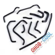 Black For 98-05 Mazda Mx5/Miata NB MK2 1.8 BP-Z3 Silicone Coolant Breather Hoses (for: Mazda)