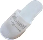 Elegant Comfort Bridal Bridesmaid Spa Open Toe Travel Slippers