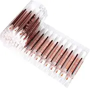 AYNKH 150 Pcs Iodophor Disposable Cotton Swab with Double-headed, Portable Individually wrapped Iodine Disinfectant Cotton Stick for Outside Emergency Medical Wound Care