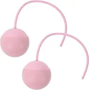 MOBUTOFU 2pcs Fitness Jump Rope Replacement Ball Abs Material Easy-read Jump Counter Cordless Skipping Rope Accessory