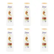 6x Dove Women's Nourishing Oil Care 400ml Shampoo Care For Dry & Frizzy Hair