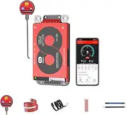 Li-ion Smart BMS 4S to 14S,40A to 500A with WiFi Module and CAN 485 Communication Protection Board for Li-ion Lithium Battery Pack(Li-ion 13S 48V 100A)