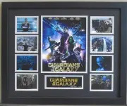 GUARDIANS OF THE GALAXY CAST SIGNED LIMITED EDITION FRAMED MEMORABILIA