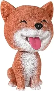 JWQFBC Car Interior Dashboard Decoration Dog Dashboard Ornament Easy Install Wiggle