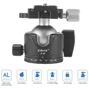 CAVIX H-46 Tripod Ball Head 44lbs Load with Arca Swiss Quick Release Plate
