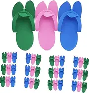 FOMIYES 48 Pairs Eva Assembly Slipper Pedicure Supplies Hotel Slippers Hotel Footwear Household Footwear Beach Slippers for Men Mens Slippers Guest Sandals Home Slippers for Men Shoes