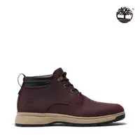 在飛比找森森購物網優惠-Timberland 男款酒紅色全粒面皮革防水休閒鞋|A5X