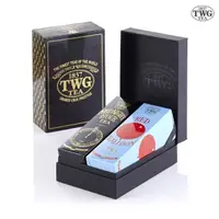 在飛比找momo購物網優惠-【TWG Tea】時尚茶罐雙入禮盒組 午夜時光之茶100g+