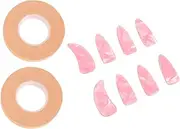 SUPVOX Practice Nails Set for Guzheng 2 Adhesive Tapes Nail Protection Covers for Guzheng Players