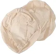 Ciieeo 2pcs Cheesecloth Strainer Baking Supplies Oval Bread Dough Basket Cover Banneton Basket Cloth Liner Sourdough Liner Banneton Proofing Baskets Cloth Kit Making Tools European Style
