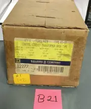 Square D 9070 EO-19 Control Circuit Transformer Open Type Series B