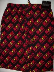 ACDC Lounge Shorts Sleepwear Shorts Pajama Mens S M L XL Highway to Hell New