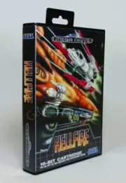 SEGA SMD Mega Drive Storage Case - Hellfire - NO GAME