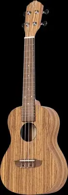Timber Series Left-Handed Concert Acoustic-Electric Ukulele w/ Bag