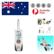 Accurate Mini Temperature & Humidity Meter - Fast Response, Battery Included
