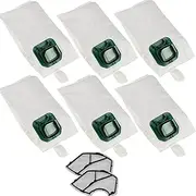 6X Vacuum Filter Dust Bags for Vorwerk Kobold VK140 VK150 FP140 FP150 Vacuum Cleaner Accessories H-application