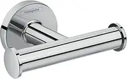hansgrohe Logis Universal - Towel Hook Double, Towel Holder, Bathroom Accessory, Chrome, 41725000
