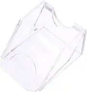 CORHAD Portable Waterproof Card Dealer Acrylic Shoe Smooth Edges Time-Saving Entertainment Accessory
