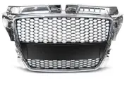 Front Grille RS-TYPE for AUDI A3 8P FL 08-12 Chrome RS STYLE tuning GRAU40WS XIN
