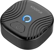 koospur Tennis Racket Sensor Tracker Motion Detector Analyzer with Bluetooth 4.0 Compatible with Android and iOS Smart Phone(Black)
