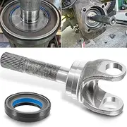 2002692 Outer Stub Axle Shaft DANA 60 & Inner Knuckle Oil Seal Kit For Ford 1998-2004 F250 F350 F450 Excursion Dana 50/60 Front 2002692 Outer Axle 50491 Seal (2 Pack)