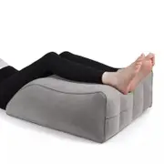 Portable Bed Wedge Pillow Leg Elevation Inflatable Back Rest Support Cushion