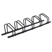 5 Slots Bike Stand Bicycle Rack Storage Floor Parking Holder Cycling Stands