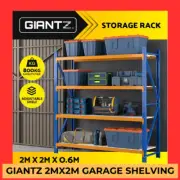 Giantz 2MX2M Garage Shelving Warehouse Rack Racking Pallet Storage Shelves Steel