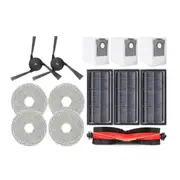 For X40 X40 Pro Robot Vacuum Main Side Brush HEPA Filter Mop Pad Dust Bag Replacement Spare Parts Accessories