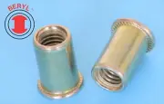 BAI1024, Steel Rivet Nut Rivnut Insert Nutsert #10-24 - 25pcs
