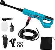 Cordless Pressure Washer Compatible with Makita 18V, 700 PSI Portable Handheld Power Washer with 6-in-1 Nozzle Foam Cannon for Car Floor Fence Wall Cleaning(No Battery) (Ma-Kita 18V)
