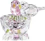 HDCRYSTALGIFTS Crystal Bird Figurine Collectible Art Glass Animal Figurines Table Home Decor