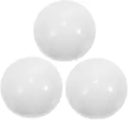 HAWILLOSCH 3pcs Trackball Table Game Wheel Beads Wheel Beads for Bar Festival Wheel Beads Game Roulette Wheel Beads Home Wheel Beads Wheel Beads Game Parts Bar Wheel Round Beads White Resin
