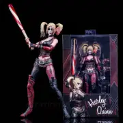 NECA DC Harley Quinn Batman Dark Knight 7in Suicide Squad Action Figure PVC Doll