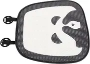 CLISPEED Plush Panda Car Seat Cushion Cover All Season Automotive Seat Pad for Driver Comfort Durable Protection Ergonomic Design Sleek and Simple Interior Decoration