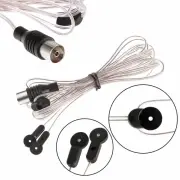 Indoor 2m Dipole MD TV Card Aerial Amplifier FM Antenna Radio Receiver