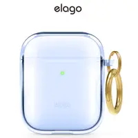 在飛比找蝦皮商城優惠-[elago] Clear Airpods 透明保護殼附鑰匙