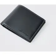 Mens Black BHM Script Debossed Wallet