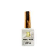 Billionaire Soak Off UV LED Magnetic Cat Eye Gel Nail Polish - White 15ml