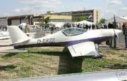 Impulse 180-TD Airplane Desktop Wood Model Regular Free Shipping