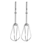 Hand Egg Whisk Hand Push Egg Beater Stainless Steel Blender Mixer Tool