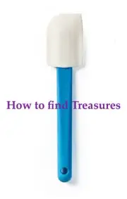 BRAND NEW TUPPERWARE MEDIUM SPATULA BLUE & WHITE FLEXIBLE SCRAPER