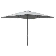 VIC NEW Stratco Square Market Umbrella 3m Charcoal
