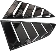 Mikinona 1 Pair Abs Car Rear Window Blind Car Decor Blinds