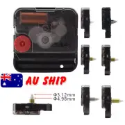 DIY Silent Quartz Movement Wall Clock Motor Mechanism Long Spindle Repair Kit AU