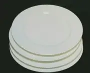 Mikasa Annabel White Bone China Salad Plates Set of Four New