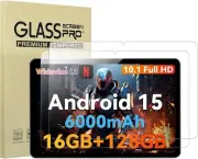 (2 Pack) Headwolf WPad6 Android 15 Tablet 10.1'' Screen Protector Tempered Glass