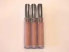 3 BORGHESE MINERAL GEL PINK SHIMMER LIP SHINE LIPGLOSS - BARE - FULL SIZE - NEW