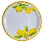 Shabby Chic Lemons Lemon Tree 11in Melamine Dinner Plates Set of 4